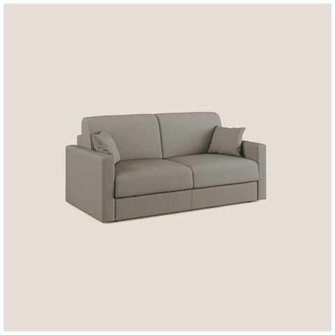 Chris Divano letto matrimoniale in tessuto impermeabile T13 166 cm (mat. 120x197) tortora - Foto 1