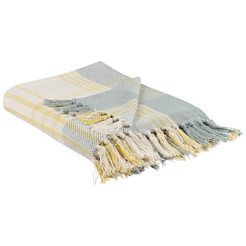 Coperta Betali Cotone 125 X 150 Cm Giallo - Foto 9