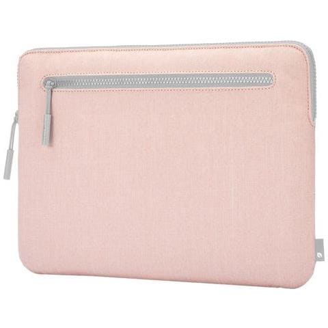 Custodia Per Macbook Pro 14"" Compatta Sleeve Woolenex Con Tasca Zip, Rosa - Foto 2