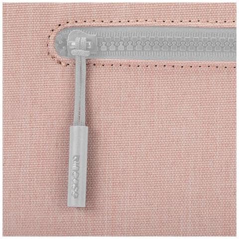 Custodia Per Macbook Pro 14"" Compatta Sleeve Woolenex Con Tasca Zip, Rosa - Foto 5