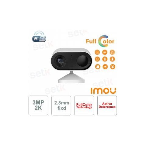 Telecamera Cell Go FULL COLOR Bullet 2K Wi-Fi 3MP 2.8mm IR Batteria - Foto 2