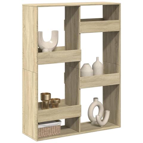 Divisorio Rovere Sonoma 100x33x135 Cm In Truciolato - Foto 1