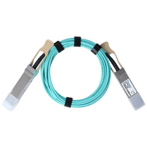 Cbl-515-bo Cavo Infiniband E In Fibra Ottica 15 M Qsfp28 Aoc Nero - Foto 1