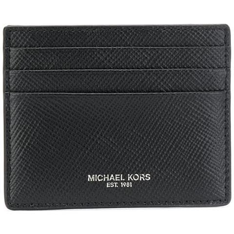 Black Casual Cardholder Portatessere Pelle Di Mucca Accessori Uomo Nero Eu One Size, 39f6lhrd2l-001 - Foto 1