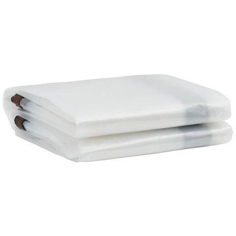 Telone Trasparente con Occhielli 4x10 m in Polietilene - Foto 2