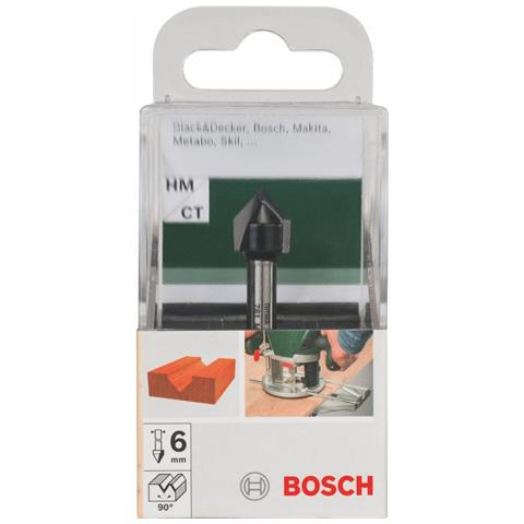 Fresa Per Scanalature A V 12.7 Mm - Foto 2