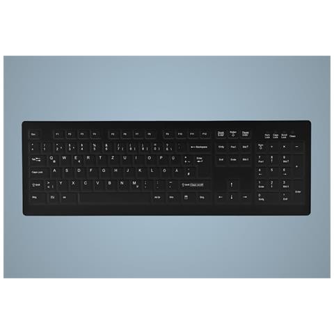 AK-C8100 tastiera Medico USB Inglese US Nero - Foto 1