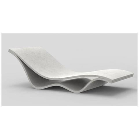 Lettino Prendisole Chaise Flow - Foto 1