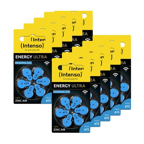 Energy Ultra Batterie per Apparecchi Acustici PR44 60 Pezzi - Foto 1