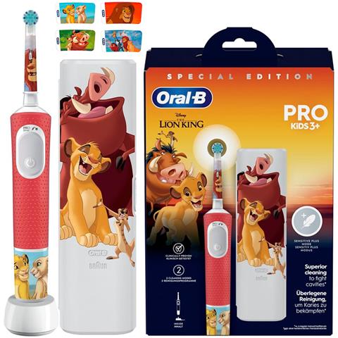 Spazzolino Oral-b Vitality Pro 103 Lion King + Custodia - Foto 1