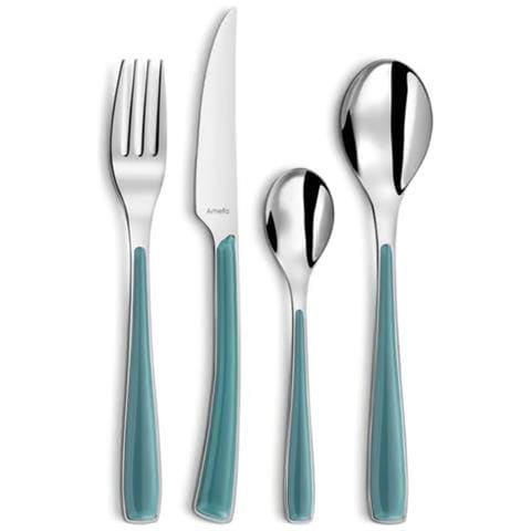 Set Di Posate Turchesi Da 24 Pezzi - 2224sgaf11c71 - Foto 1