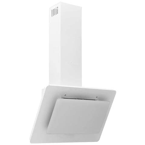 Lusso Casadino -  Cappa A Parete 60 Cm In Acciaio Inox E Vetro Temperato Bianco - Foto 1