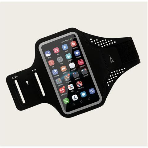 Fascia Da Braccio Sportiva Per La Corsa, Supporto Per Telefono Resistente All'acqua Black - Foto 2