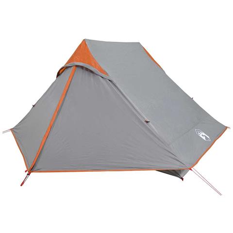 Tenda da Campeggio 2 Persone Grigio Impermeabile - Foto 2