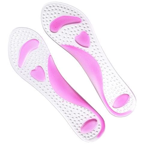 Solette Di Supporto Dell'arco Plantare 3/4 Per Piedi Piatti Pink - Foto 2