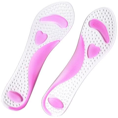 Solette Di Supporto Dell'arco Plantare 3/4 Per Piedi Piatti Pink - Foto 3