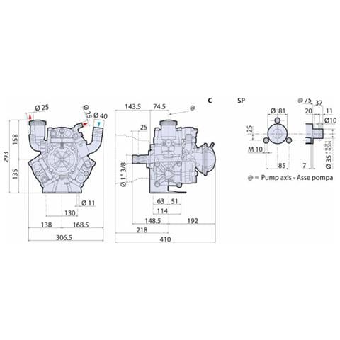 Pompa Modello Ar 135 Bp/c - Foto 2