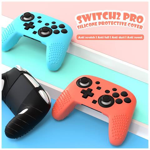 Custodia Protettiva In Silicone Compatibile Con Controller Switch 2 Pro - Confezione Da 2 Pink - Foto 6