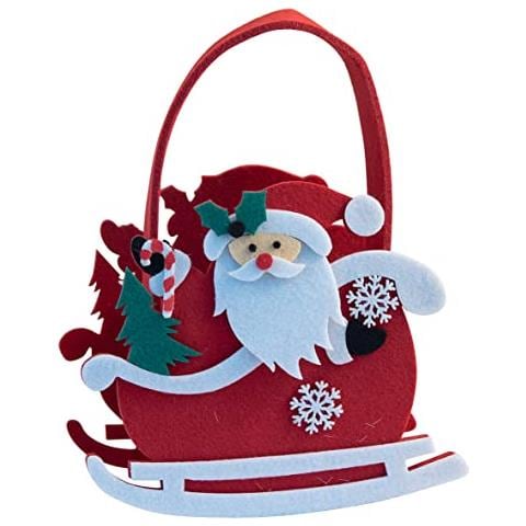 Sodifer Borsa In Feltro Slitta Babbo Natale - Foto 1