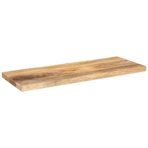 Piano per Tavolo 80x40x3,8 cm Rettangolare Legno Massello Mango - Foto 2