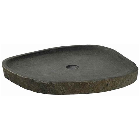 Lavabo Grigio (55-65) x (40-50) x 6 cm Pietra di Fiume - Foto 1