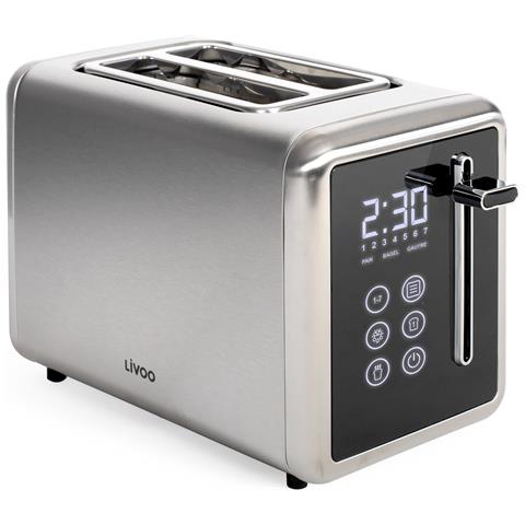 Tostapane A 2 Fette, 850w, Grigio Metallizzato - Dod205 - Foto 1