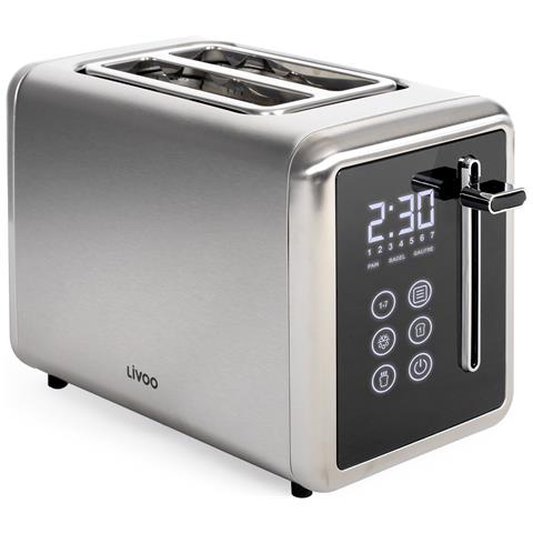Tostapane A 2 Fette, 850w, Grigio Metallizzato - Dod205 - Foto 2