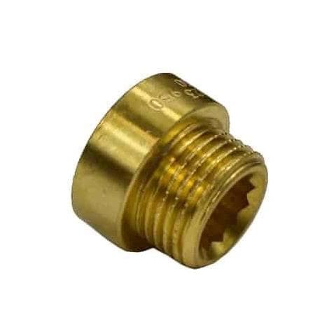 Prolunga Rubinetto Ottone 1/2 Pollice  Raccordo Filettato - Foto 1