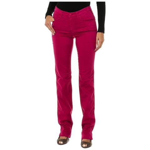 Pantalone Lungo In Tessuto Elasticizzato 6y5j75-5n22z Donna - Foto 1