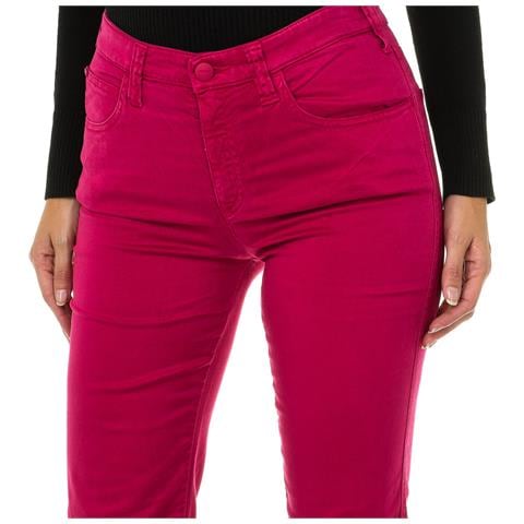 Pantalone Lungo In Tessuto Elasticizzato 6y5j75-5n22z Donna - Foto 3