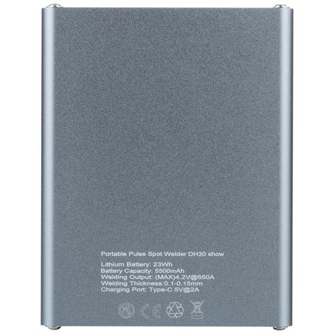 Saldatrice A Punti Sm65a - Batteria Da 5500 Mah, Display Oled | 650 A, Usb-c | Portatile E Leggera - Foto 2