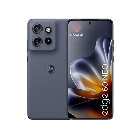 Edge 60 Neo 5G 256GB 8GB Ram Display 6.36" pOLED Main Camera 50MP (f / 1,8) OIS DualSim (nano SIM+ eSIM) USB Type-C Android 15 Dimensity 7400 5200mAh Pantone Grisaille Tim - Foto 1