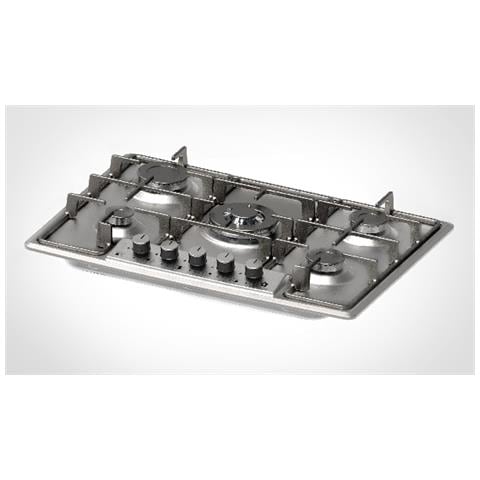 Piano Cottura Da Incasso A Gas 5 Fuochi 70 Cm Inox /ghisa M7-50btf - Foto 2