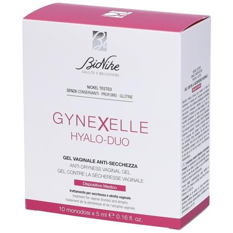 Gynexelle Hyalo-Duo Gel Vaginale Anti-Secchezza 10 Pezzi da 15 ml - Foto 1