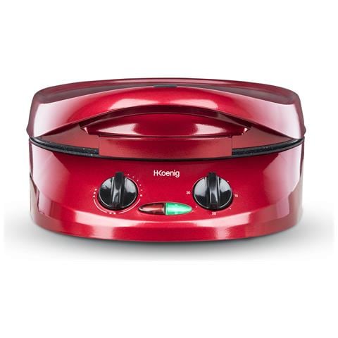 Express Tart Maker TRT180, Quiche, Pizza, Tortiera 30cm, 8 Stampi, sac a poche, 2 Piastre di cottura, Termostato 210°C, Apertura 105-180° - Foto 1