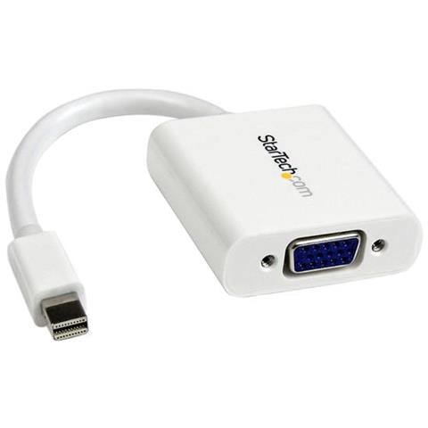 Adattatore convertitore video Mini DisplayPort a VGA - Bianco - Foto 1