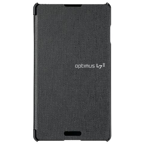 Flip Cover Custodia per P710 L7 II - Grigio - Foto 1