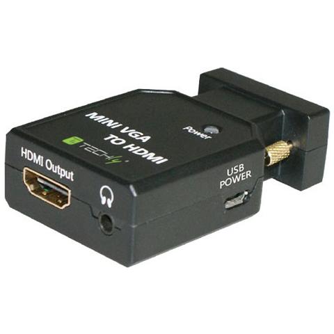 IDATA VGA-HDMINI - Mini Convertitore da VGA e Audio a HDMI - Foto 1