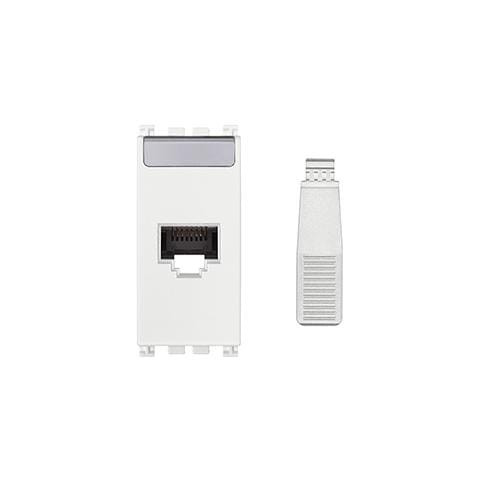 19339/11 / b - Presa Rj45 Netsafe Cat5e Utp Bianco - Foto 1