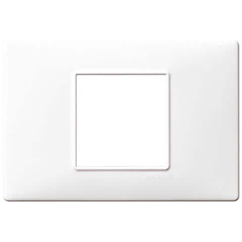 14652/01 - Placca 2 Moduli Centrali Bianco - Foto 2