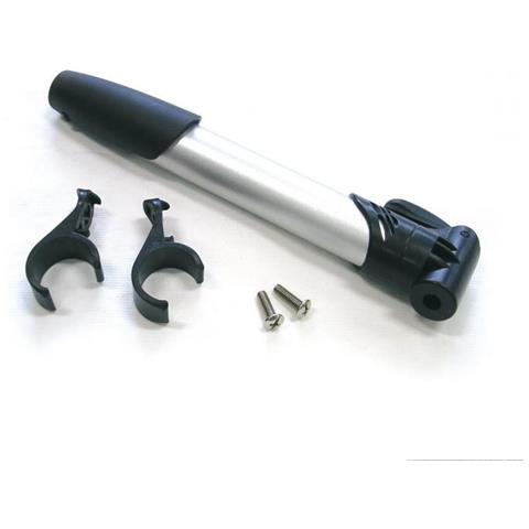 Mini Pompa Cromata Con Raccordo Reversibile Linea Standard Bicicletta - Foto 1