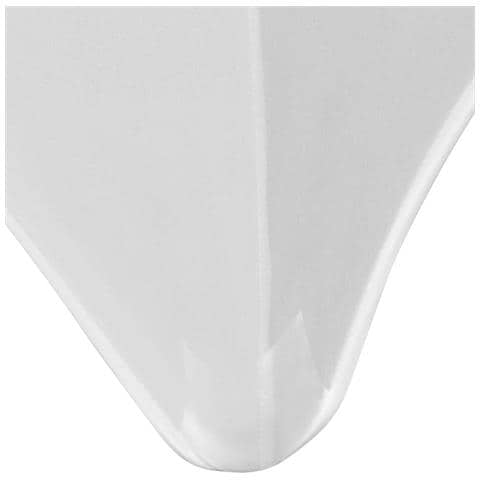 Fodere Elasticizzate Per Tavolo 2 Pezzi 120x60,5x74 Cm Bianche - Foto 2