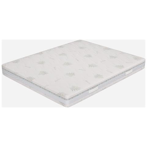 Materasso Matrimoniale 165x200, alto 26 cm - Memory, Gel Relaxa, Sfoderabile, Rivestimento Aloe Vera | Prime - Foto 1