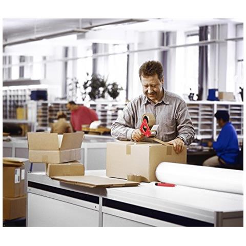 04195 - 00001 - 04 pp Pack Band, Nastro Adesvo Marrone, 66 m: 50 mm - Foto 3