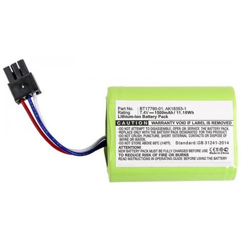 Batteria Compatibile Con Zebra Mz220 Mz230 1500mah Stampante Termica Bt17790-1 - Foto 1