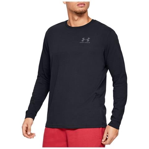 Sportstyle Left Chest Ls 1329585-001, Uomo, Nero, Longsleeve, Numero: S Eu - Foto 1