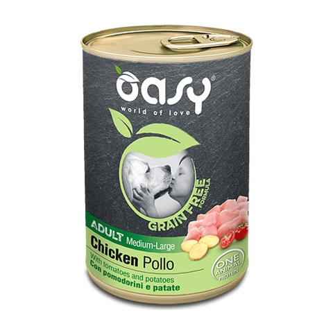 Grain Free Adult Medium / Large Pollo - Lattina 400 Gr - Foto 1