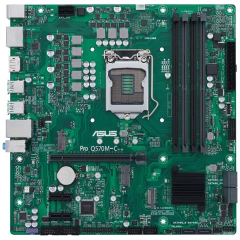 Scheda Madre Pro Q570M-C / CSM Socket LGA 1200 Chipset Q570 Micro ATX - Foto 2