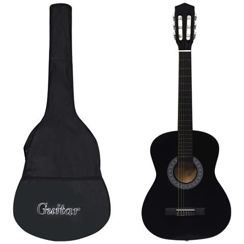 Chitarra Classica Per Principianti Con Custodia Nera 3/4 36"" - Foto 1