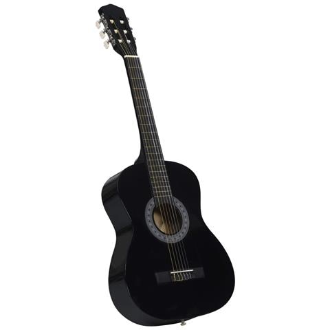 Chitarra Classica Per Principianti Con Custodia Nera 3/4 36"" - Foto 10